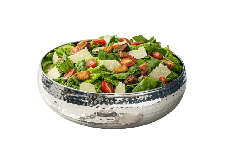 Silver Salad Bowl
